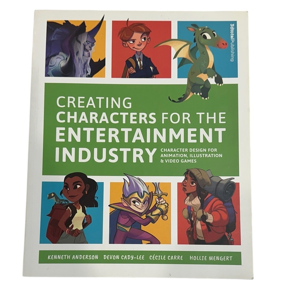 Creating Characters for the Entertainment Industry Book by Kenneth Anderson 2019